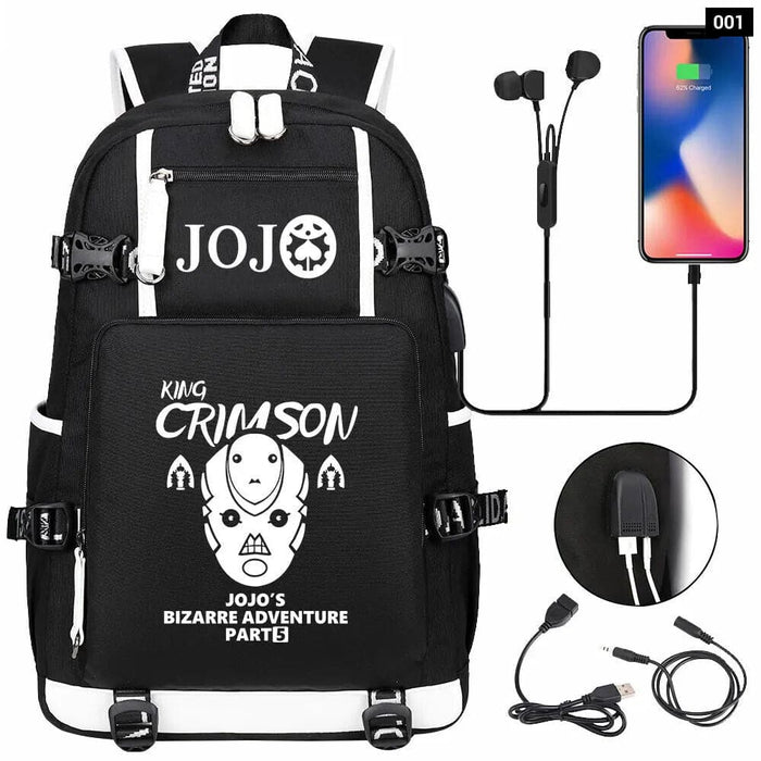 Adventure Backpack Multifunction Usb Charging School Bag