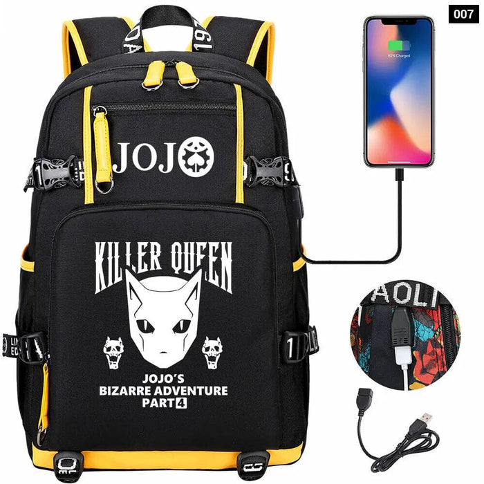 Adventure Backpack Multifunction Usb Charging School Bag