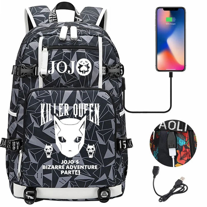 Adventure Backpack Multifunction Usb Charging School Bag