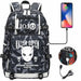 Adventure Backpack Multifunction Usb Charging School Bag