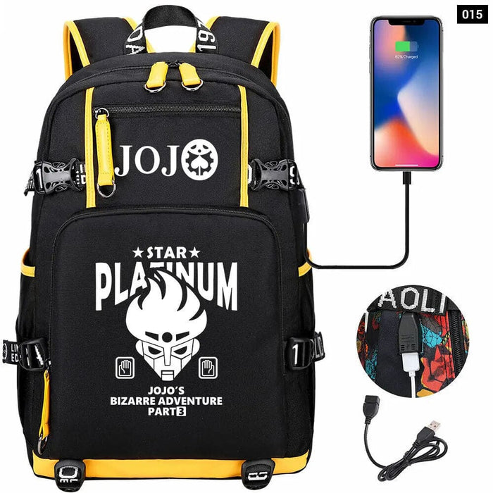 Adventure Backpack Multifunction Usb Charging School Bag