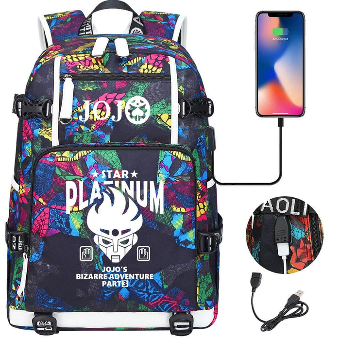 Adventure Backpack Multifunction Usb Charging School Bag