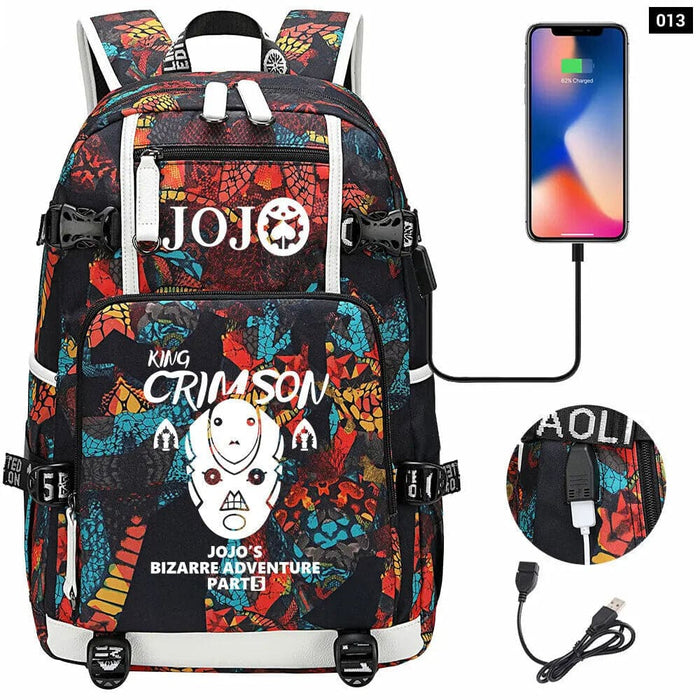 Adventure Backpack Multifunction Usb Charging School Bag