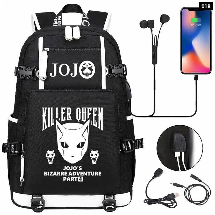 Adventure Backpack Multifunction Usb Charging School Bag