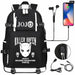 Adventure Backpack Multifunction Usb Charging School Bag