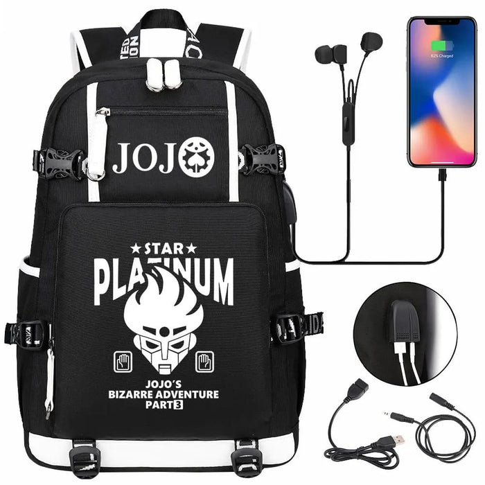 Adventure Backpack Multifunction Usb Charging School Bag