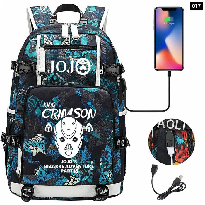 Adventure Backpack Multifunction Usb Charging School Bag