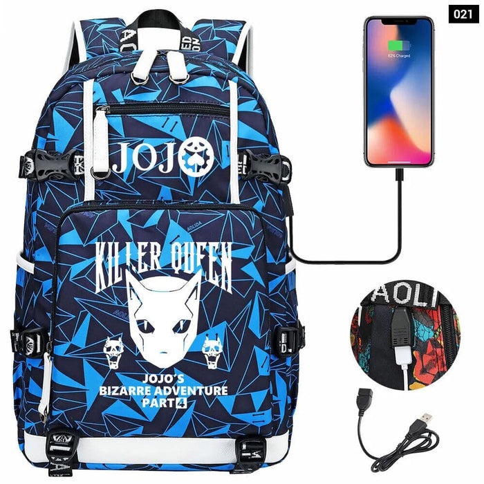 Adventure Backpack Multifunction Usb Charging School Bag