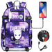 Adventure Backpack Multifunction Usb Charging School Bag