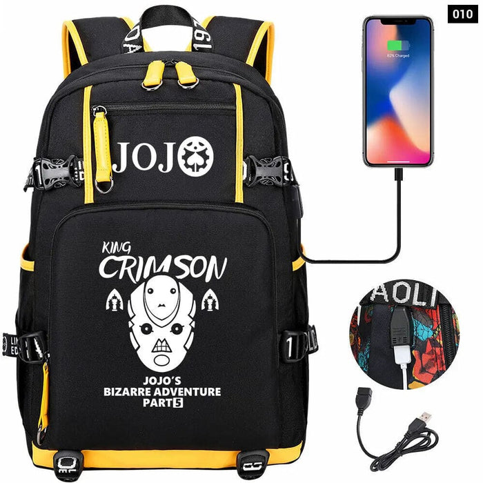 Adventure Backpack Multifunction Usb Charging School Bag
