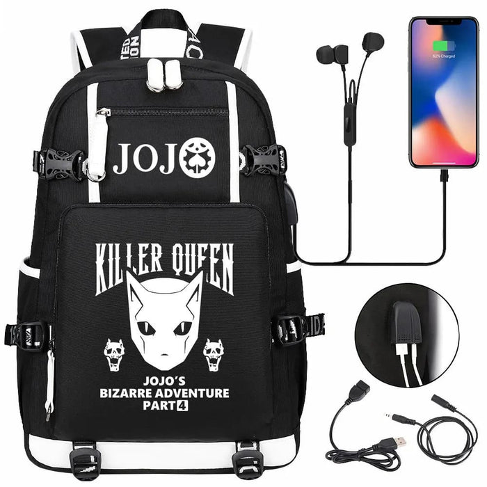 Adventure Backpack Multifunction Usb Charging School Bag