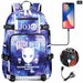 Adventure Backpack Multifunction Usb Charging School Bag