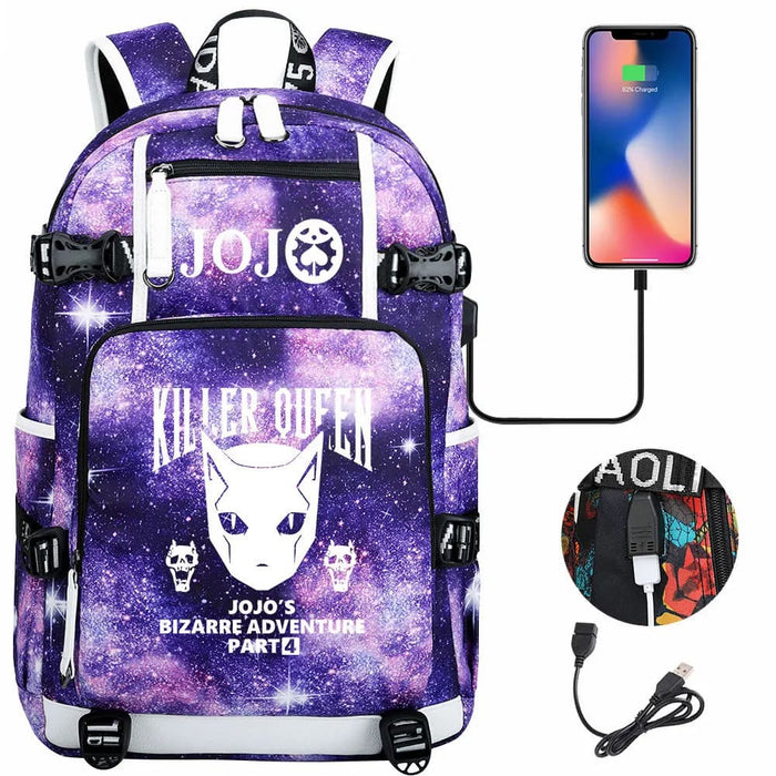 Adventure Backpack Multifunction Usb Charging School Bag
