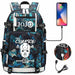 Adventure Backpack Multifunction Usb Charging School Bag