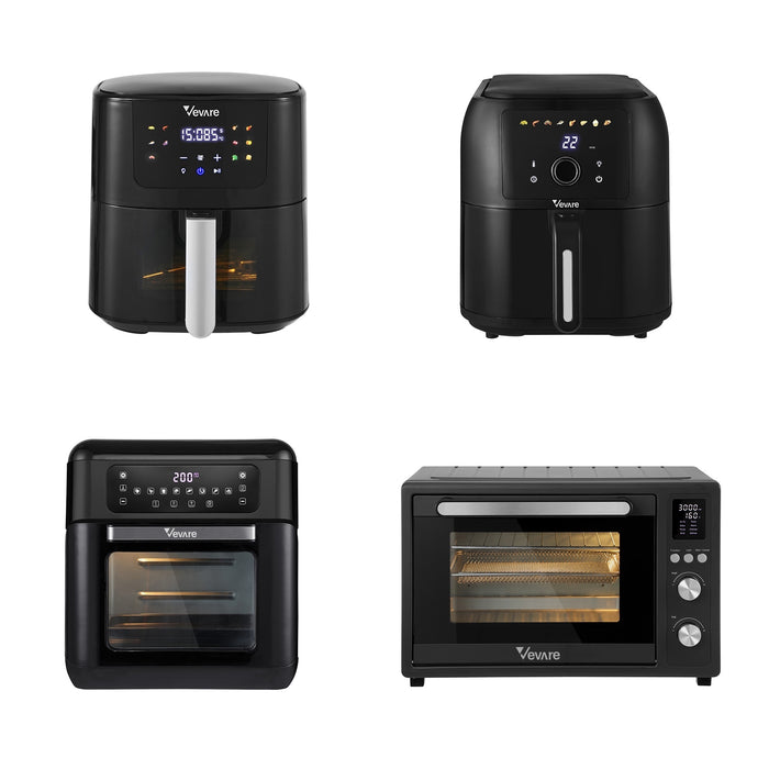 5 / 8 / 12 / 32L Air Fryer Oven Oil Free Kitchen Cooker Digital Touch Control