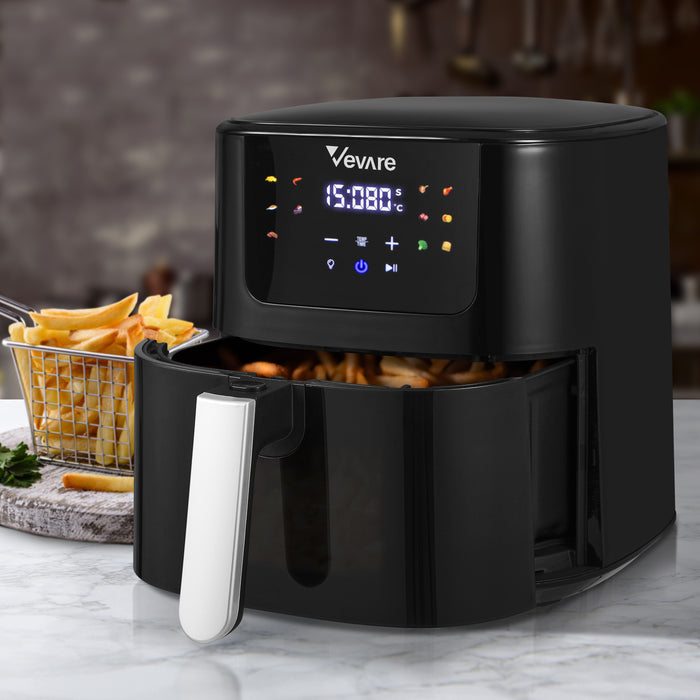 5 / 8 / 12 / 32L Air Fryer Oven Oil Free Kitchen Cooker Digital Touch Control