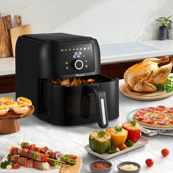 5 / 8 / 12 / 32L Air Fryer Oven Oil Free Kitchen Cooker Digital Touch Control