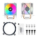 Aigo Ice200pro Air Cpu Cooler 2 Heatpipes 3pin Pwm Fan