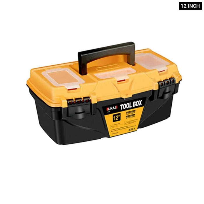 Airaj 12 15 Inch Toolbox for Electricians and Carpenters