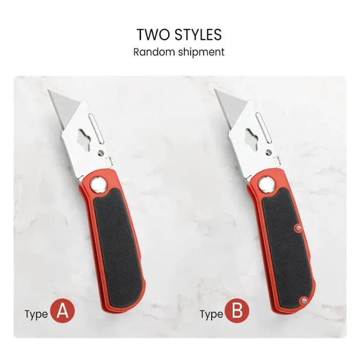 Airaj Utility Knife Retractable Heavy Duty 18mm Blade