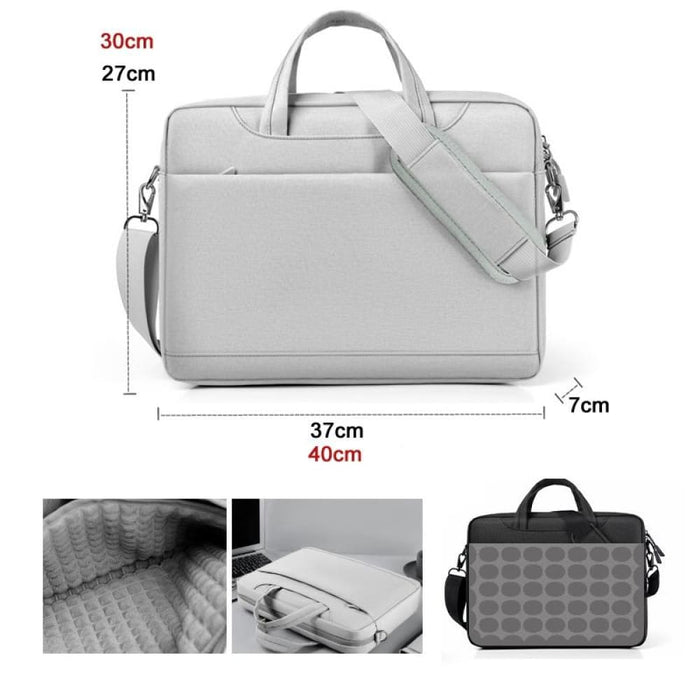 Airbag Thickened Laptop Portable Messenger Bag Size 15.6