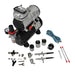 Airbrush Compressor Set with 2 Pistols Oabxnp