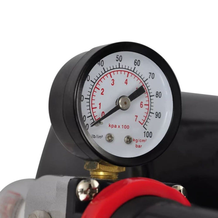 Airbrush Compressor Set with 2 Pistols Oabxnp