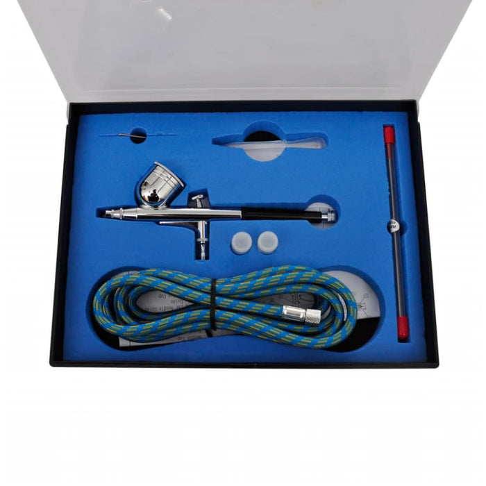 Airbrush Compressor Set with 3 Pistols 310 x 150 Mm Oabxna
