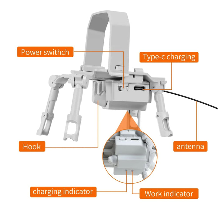 Airdrop System for Dji Mini 3 Pro Drone Landing Gear