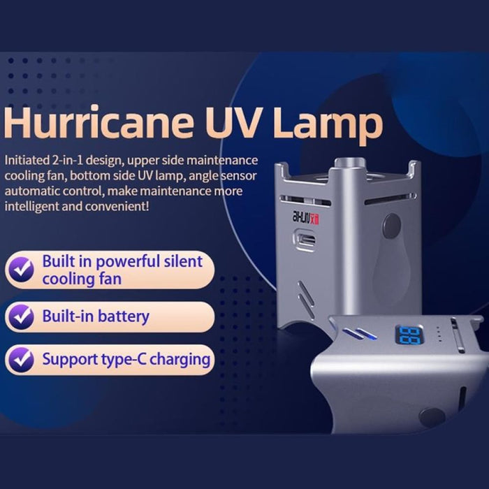 Aixun Hurricane Uv Lamp With Cooling Fan