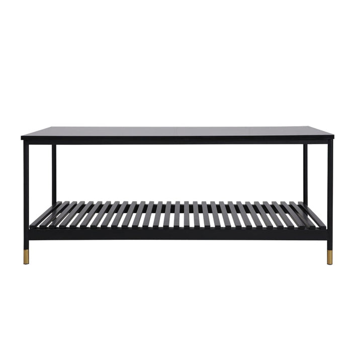 Alcona Coffee Table in Matte Black