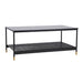 Alcona Coffee Table in Matte Black