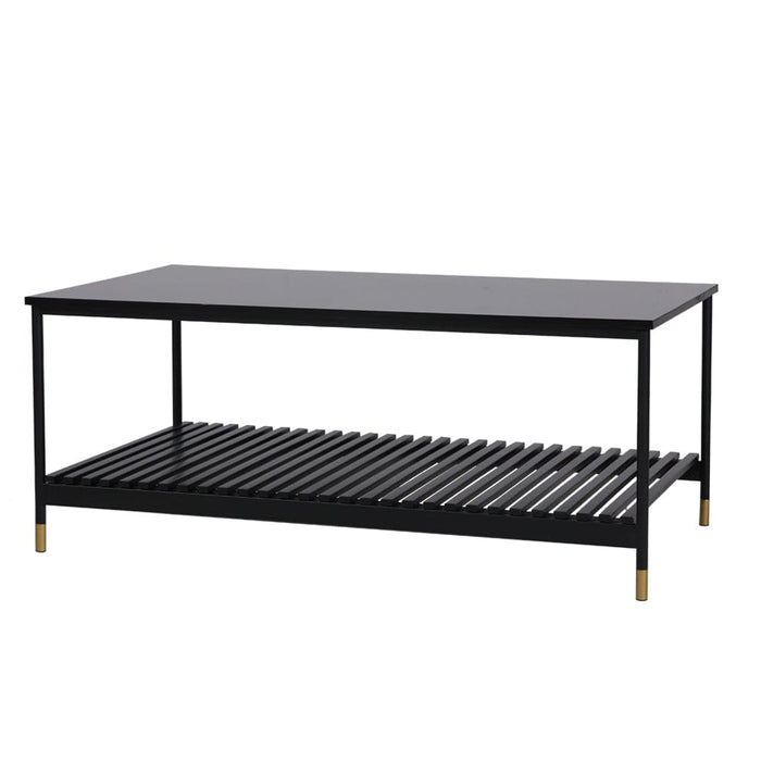 Alcona Coffee Table in Matte Black
