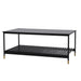 Alcona Coffee Table in Matte Black