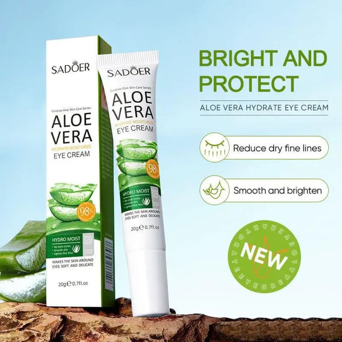 Aloe Vera Moisturizing Anti Dark Circles Smooth Eye Contour