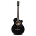 Alpha 38 Inch Wooden Acoustic Guitar Black