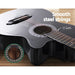 Alpha 38 Inch Wooden Acoustic Guitar Black