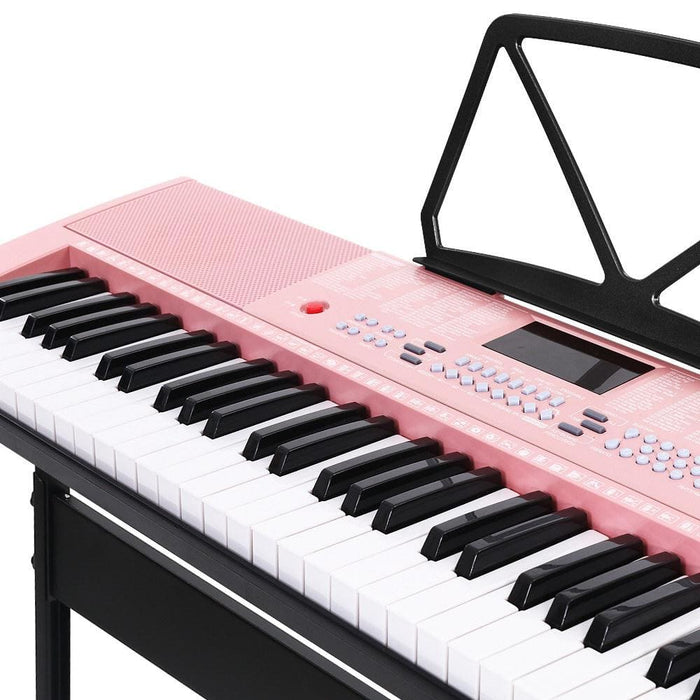 Alpha 61 Key Lighted Electronic Piano Keyboard Led Electric