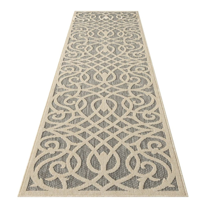Alpha Outdoor Rug Grey 80x300