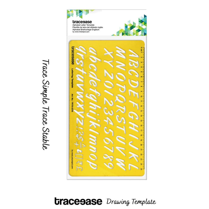 Alphabet Lettering Template Drafting Tools Lower Case Upper