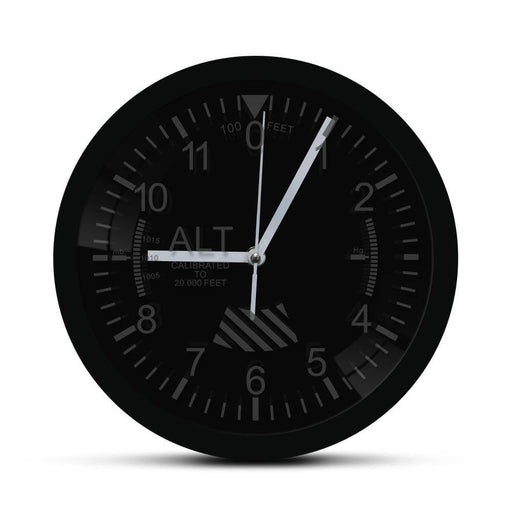 Altimeter Led Wall Clock