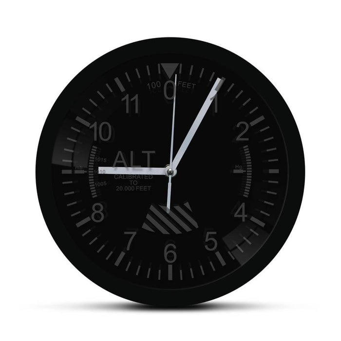 Altimeter Led Wall Clock