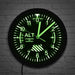Altimeter Led Wall Clock