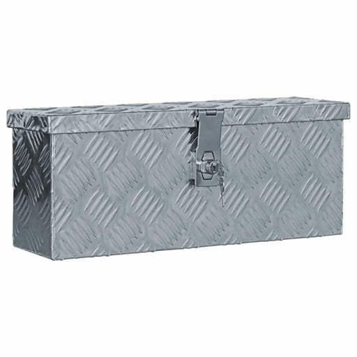 Aluminium Box 48.5x14x20 Cm Silver Oaxktp