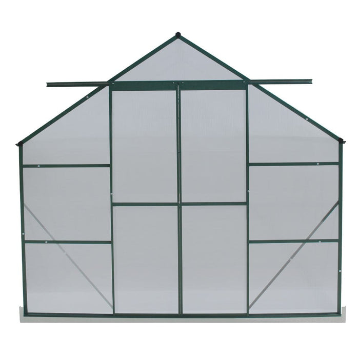 Aluminium Greenhouse Polycarbonate Large Green House Garden