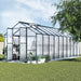 Aluminium Greenhouse Polycarbonate Large Green House Garden