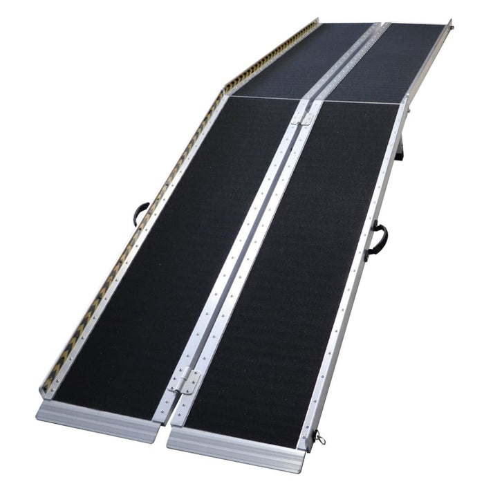 Aluminium Wheelchair Ramp with Leg Support - 10ft