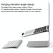 Aluminum Alloy 360 Degrees Rotation Adjustable Laptop Stand