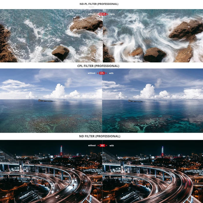 Aluminum Alloy Drone Filter Cpl Ndpl 16/64/128/256 for Dji