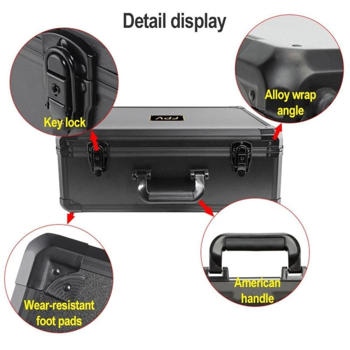 Aluminum Alloy Explosion Proof Suitcase For Dji Fpv